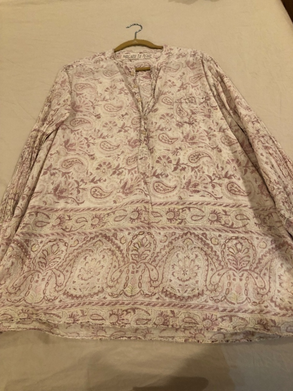 Magnolia Pearl Oversized Long Men’s Shirt